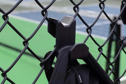 Chain Link Fence Hook for Sports Bags with Paracord Lanyard – Heavy-Duty Fence Hanger for Baseball, Softball, Tennis & Pickleball Bags