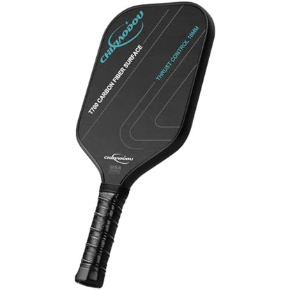Pickleball Paddles, Multi-Layer T700 Textured Carbon Fiber Pickleball Paddle, 2-Types of Thickenesses, USAPA Approved Carbon Fiber Surface Pickle Ball Paddle, Strong Power, Stability and Spin Surface - size: 16MM