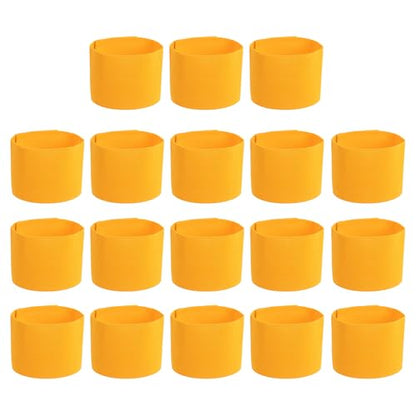 PATIKIL Soccer Captain Armband, Captain Arm Bands for Soccer Elastic Captain Arm Band Sports Captain Armbands for Youth Adult Football Team Training - color: Gold