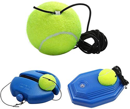 3 Pcs Tennis Training Ball With String, Trainer Balls Self Practice and Replacement Tool, Ideal for Indoor and Outdoor Practice