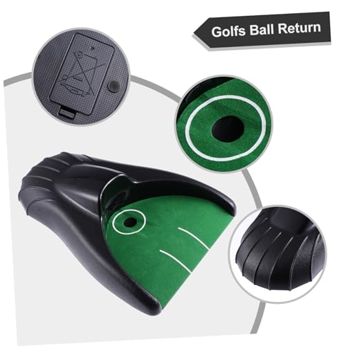 Outanaya Golf Ball Return Machine Automatic Golf Putt Returner for Indoor Practice
