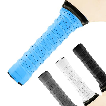 4pcs Pickleball Paddle Grip Tape, Tennis Racquet Grip Wrap Replacement Moisture Wicking Comfort Pickleball Overgrip Wrap Anti Skidding Handle Wrap for Pickleball Paddle Badminton