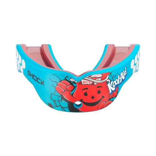 Shock Doctor, Gel Max Power Flavor Mouth Guard, Football, Lacrosse, Hockey, MMA, Boxing, Youth & Adult - color: Kool-aid Tropical Punch, size: Youth
