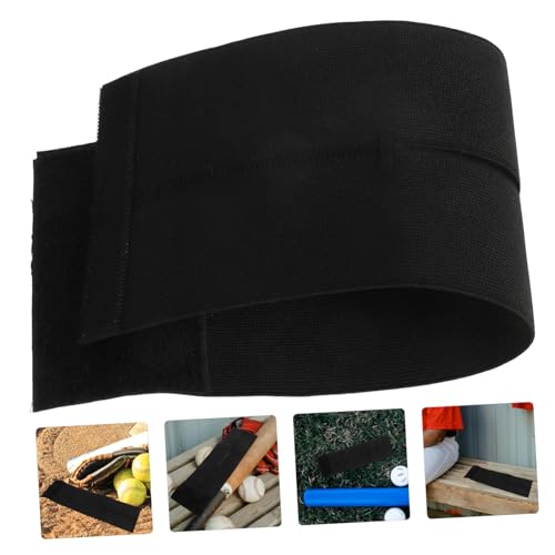 Toyvian Baseball Accessories Reusable Glove Wrap Band Elastic Glove Straps for Catcher