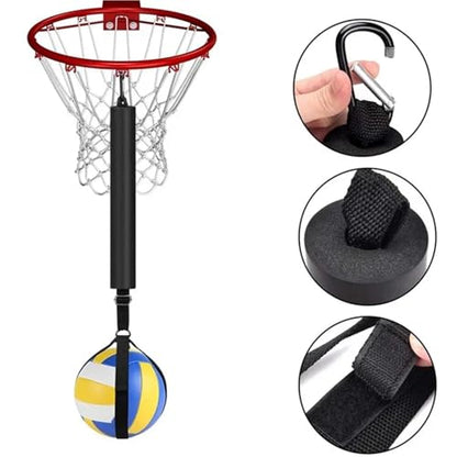 1/4/8pcs Volleyball Training Equipment Aid Practice Trainer with Adjustable Belt for Serving Setting Spiking Returns Ball