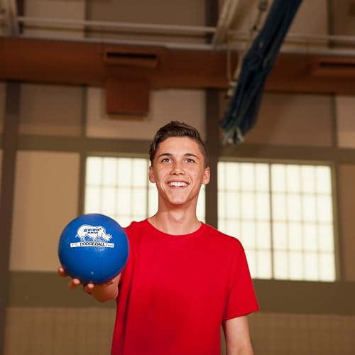 Champion Sports® Rhino Skin® Low Bounce Dodgeball Sets & Singles for Playground, PE, Backyard & League Games – Team Sports Equipment for Youth & Adults