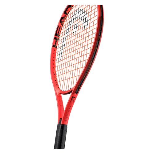 HEAD Radical Junior Tennis Racquet - Sizes 21", 23" 25" 26", Pre-Strung, Lightweight Aluminum, Bag Cover Included - size: 23"