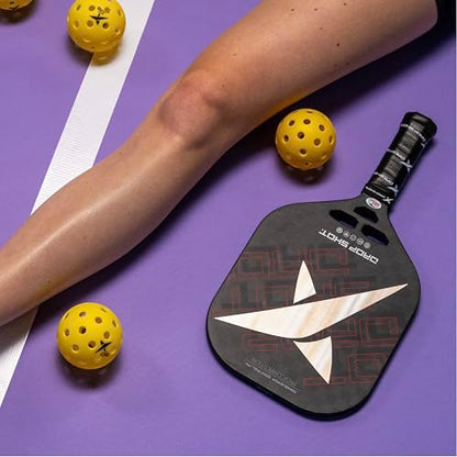DROP SHOT Pickleball Balls – Outdoor Pickleball Balls Pack of 6 Tournament – Pickleball (USAPA) Approved - 6 Packs - Professional Pickleball, Yellow, DA224027