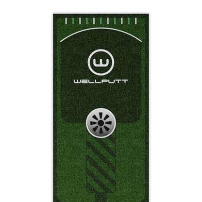 WELLPUTT - Golf Putting Training Mat - 8ft Essential