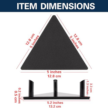 Ball Display Stand with Anti-slip Mat, 1.3inch Pegs Acrylic Sleek Holder for Different Size Basketball, Soccer Ball, Football, Sturdy Memorabilia Display Case-Black - size: 1 Pack