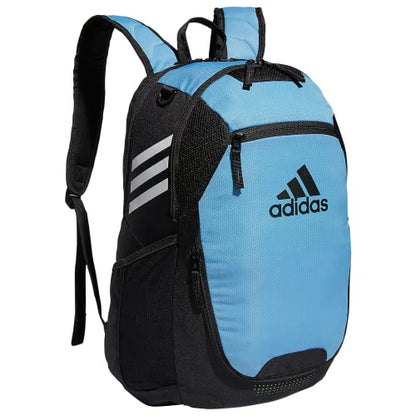 adidas Stadium 4 Soccer Backpack – Team Sports Bag with Ball Pocket, 36L - color: Light Blue/3.0