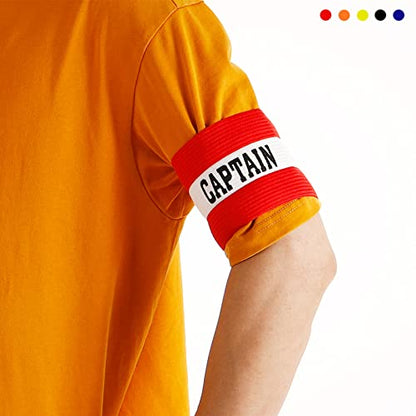 PATIKIL Captain's Armband, Elastic Arm Band for Soccer Training - color: Black