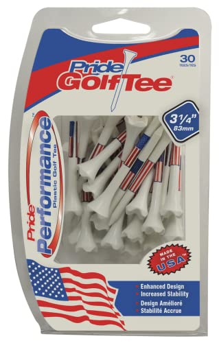 PrideSportsPride Performance Professional Tee System, 3-1/4 inch - 30 Count (Blue)