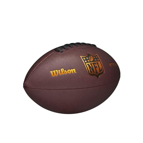 WILSON NFL Stride Footballs - color: Brown, size: Official - Ages 14+, style: Stride