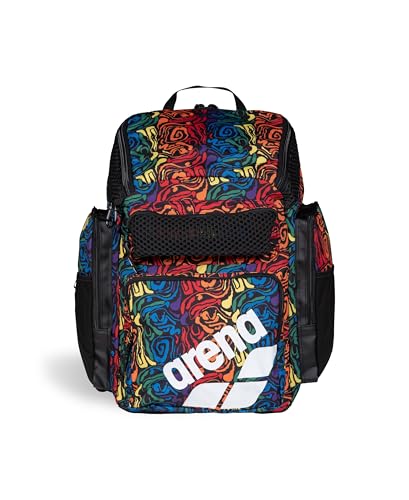 ARENA One Go Backpack Swimmer Athlete Daypack Large Size Equipment Swim Bag - color: Arena Colors