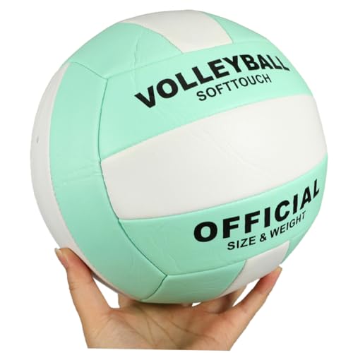 Ciieeo Soft Volleyball 2pcs Size 5 Adult Training Volleyball Indoor Outdoor Sports Practice Ball for Beach and Gym Use