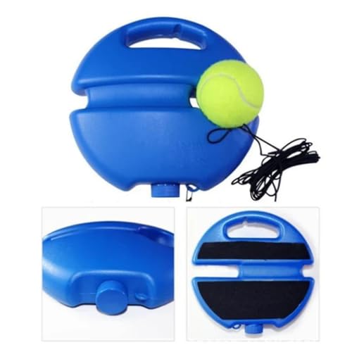 Tennis Ball Practice Rebounder, Tennis Trainer Rebound Ball with String, Tennis Movement Trainer, Portable Training Aid for Adults & Beginners - color: 2PC with 4 balls