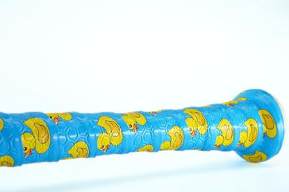 Bat Grip Tape for Baseball - Softball Precut and Pro Feel Bat Grip Tape Replacement - color: The Rubber Duck