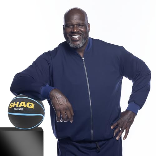 Shaq Official Size 7 Indoor/Outdoor Basketball - Optimal Grip, Durable Performance, All-Weather, Versatile Use