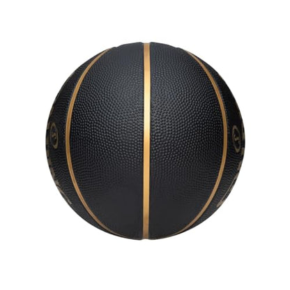 Spalding TF-150 Basketball Black-Gold Size 7 Outdoor