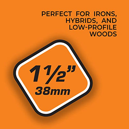 Pride Golf Tee Performance Plastic Golf Tees - 100 Count, 1-1/2 Inch - #1 Brand on The Tour - Best for Irons, Hybrids, and Woods - Improve Distance and Accuracy - Enhanced Design Increases Durability