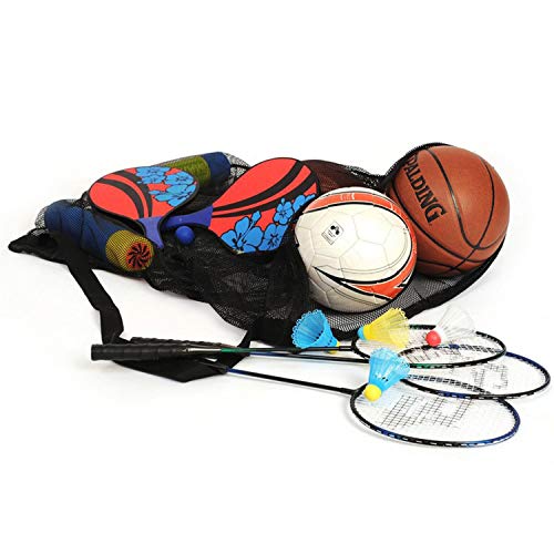 Extra Large Mesh Ball Bag Waterproof Equipment Duffel Bag Heavy Duty Net Ball Shoulder Bag Basketball Volleyball Soccer Rug Ball Football Carrying Bag Tote Storage Sack with Drawstring for 10-15 Balls - color: ‎#2:72cm*100