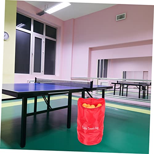 Abaodam Portable Pingpong Ball Holder Bag Zipper Sports Ball Organizer for Table Tennis Lightweight and Convenient Carrying for Training and Games