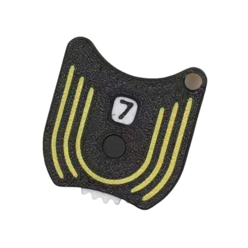 Golfing Attack Counter and Marker Simple Use Score Observer for Golfers of All Skill Levels Golfing Addition Novices - color: Black