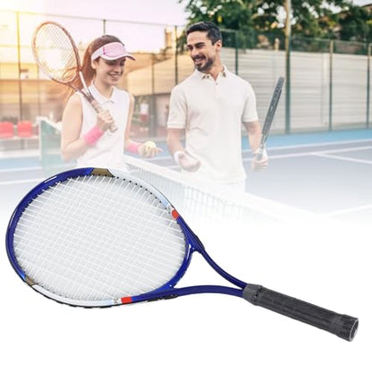 27 Inch Tennis Racket for Adults,Teens Aluminum Alloy Nylon Recreational Tennis Racquet with Racket Bag,Durable Tenniss Racquet Light Weight for Beginners Intermediate Players