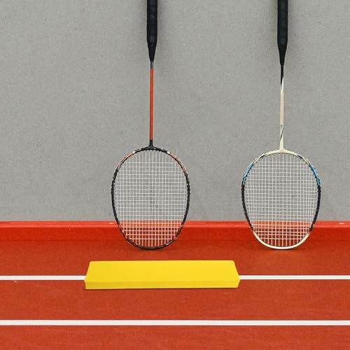 16pcs Tennis Court Marking Discs Set, Yellow Sports Field Markers with Boundary Spot Indicators, Portable Court Measurement Tool for Training and Drill Layout on Grass Or Hard
