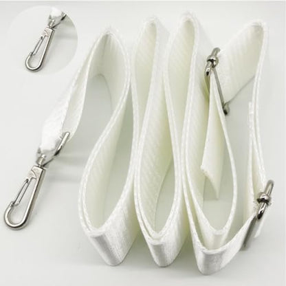 Tennis Net Center Strap White Colour Standard Match Type Net in The Middle of The Separation Adjustable Belt Center Net Belt, Brown