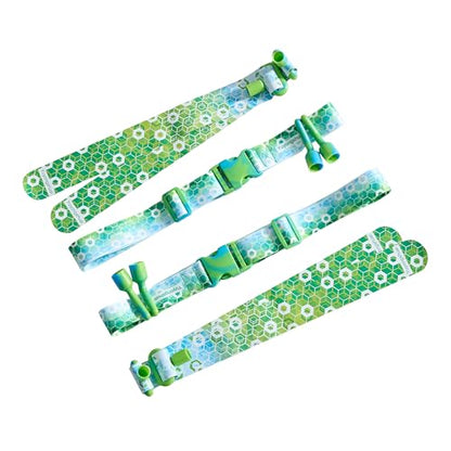 Flag Football Belts, Flag Football Kit for Children/Teenagers/Adults - color: Yellow Green