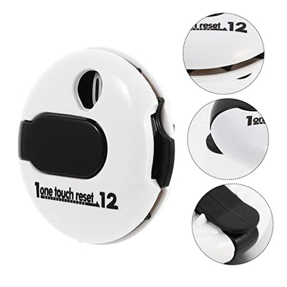 Portable Golf Score Keeper with Clip Lightweight Stroke Counter for Hats Gloves and Bags Durable Design for Easy