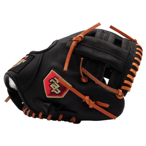 PBPRO Travel 9.5” Infield Baseball Training Glove – Post Web Infield Travel Trainer for Baseball