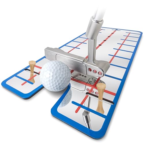 GoSports Golf Putting Alignment Mirrors - Designed by Golfers for Golfers - size: 16" XL