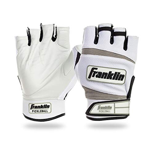 Franklin Sports Adult Pickleball Gloves - Men's & Women's - Right & Left Hand - White - size: Medium
