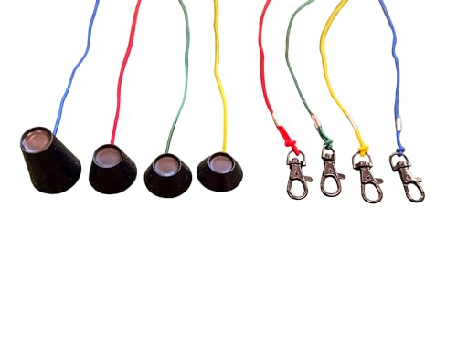 TrueBirdie Anchors - Golf Simulator Tee Anchors with Two Sets of Silicone Tees - style: Simulator Tees - 2ft