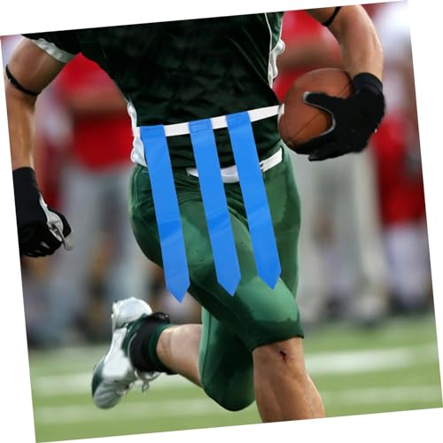 2pcs Rugby Flag Belt with Movable Flags for Youth and Adults for Training Games and Fun Football Activities Lightweight and Design
