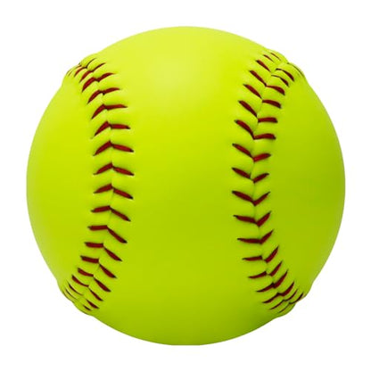 PHINIX Slow-Pitch Softballs Cork Core 11" & 12" Options Great for Practice + Training - size: 12 Inch, style: Bag of 3