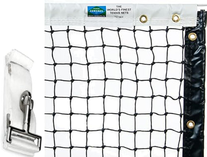 Edwards 42' Tennis Net w Center Strap Included - Court Equipment Package - style: 30LS Single Weave
