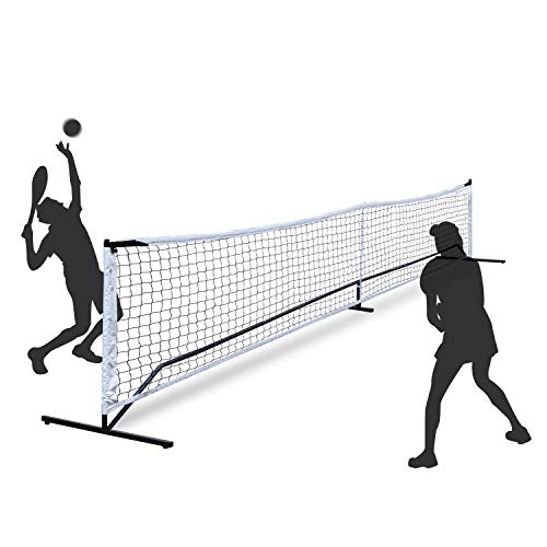 22FT Regulation Pickleball Net Set - Heavy Duty Metal Frame Portable Pickleball Net System with Carry Bag for Backyard, Driveway & Outdoor Games - style: 22FT Pickleball Net
