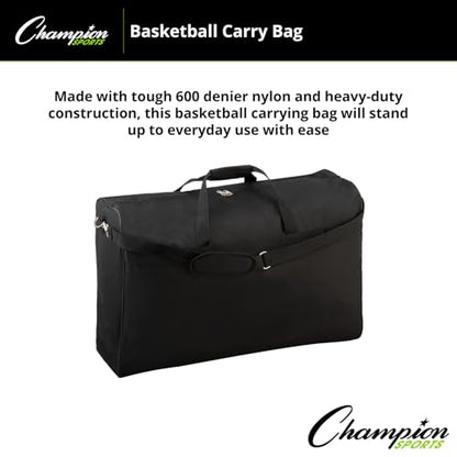 Champion Sports Deluxe Basketball Carrying Bag