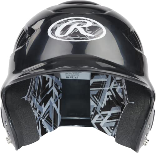 Rawlings | COOLFLO Batting Helmet | T-Ball (6 1/4" - 6 7/8") | Black - color: Black - REMIX