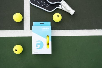 Gamma Librarian Foam Quiet Pickleball Balls – Low-Noise Practice Balls with True Bounce on Any Surface – Foam Pickleballs Available in 48 Box, 3 Pack, or 6 Pack