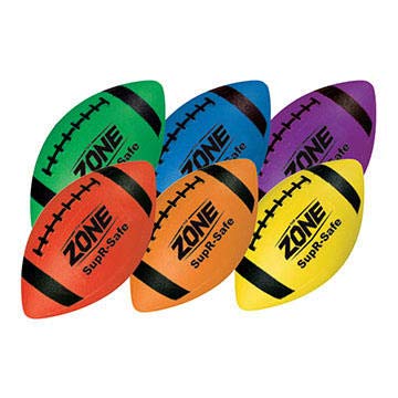 The ZONE™ SupR-Safe Inflatable Football - Set of 6