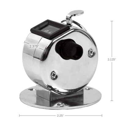 Clicker Counter - Handheld or Mountable with Easy Thumb Tally Button – Click Counter for Sporting Events, Ticket Sales, or Counting People by Stalwart