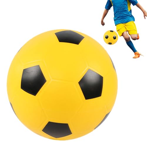 Silent Soccer Ball, Sponge Foam Footba ll,High Density Soft Quiet so ccers, No Noise Bouncing Ba ll Quiet Training for Home Practice, Home Training,Suitable for Boys and Girls,8.27in