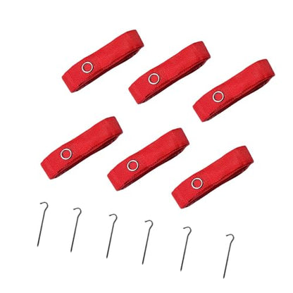 6 Pieces Beach Volleyball Lines Court Marker for Outdoor Activities Beach
