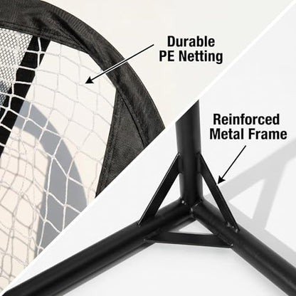 Portable Pickleball Net System, Pickle Ball Set with Wheels for Driveway, Indoor Steady Pickleball Stand with Carrying Bag for Backyards Outdoor