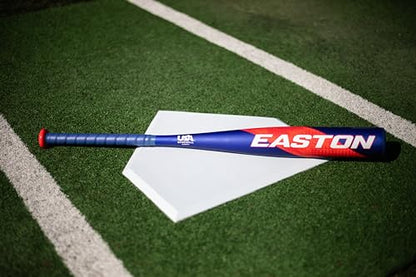Easton | Speed Comp Baseball Bat | USA Baseball | -10 / -13 Drop | 2 5/8" Barrel | 1 Pc. Composite - color: Navy/Red, size: 29 Inch, style: -10